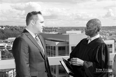 Seattle Courthouse Same Sex Elopement Wedding