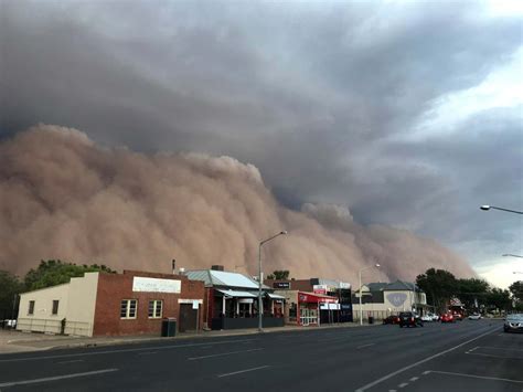 Australia Weather Huge Dust Storms Descend On New South Wales As