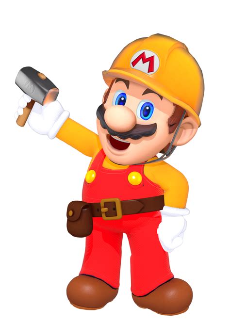 Super Mario Maker 2 Render Holding Hammer By Supermariojumpan On Deviantart