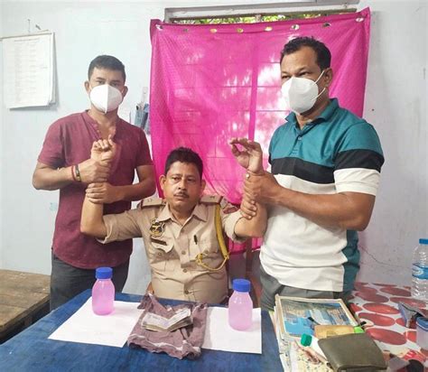 Assam Assistant Sub Inspector Apprehended For Accepting Bribe In Hailakandi Sentinelassam