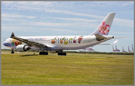China Airlines To Brisbane Runway19 China Airlines To Bri Flickr