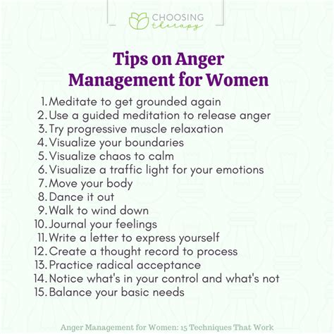15 Anger Management Tips For Women