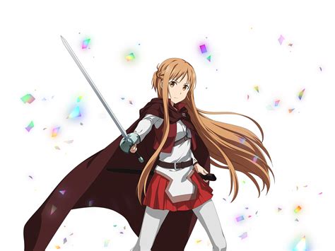 Sword Art Online Yuuki Asuna Render 54 Anime Png Imag