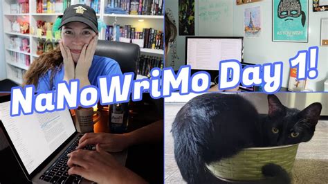 Nanowrimo Day 1 A Writing Vlog Youtube