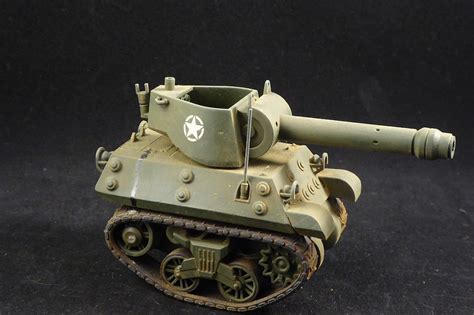 M36 Jackson Resin Conversion For World War Toon Tank M4a1 K Scale Models