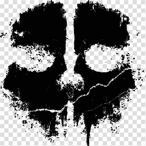 Black Mask Print Illustration Call Of Duty Ghosts Call Of Duty 4