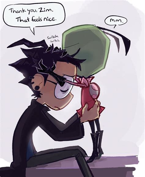 Classic Invader Zim Characters Invader Zim Dib Invade