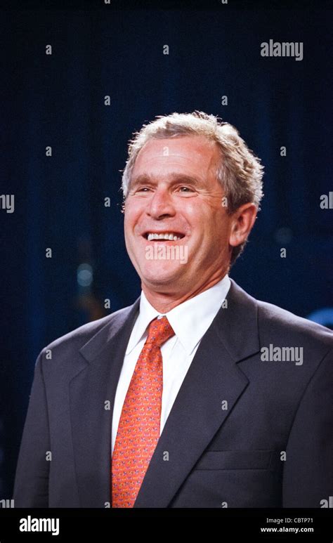 Texas Gov George W Bush During A Campaign Fundraising Event June 22