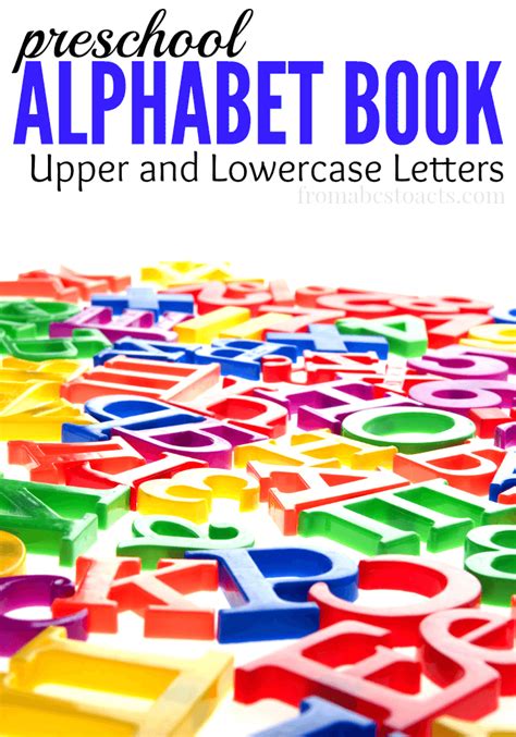 Preschool Alphabet Book Uppercase A Preschool Alphabe