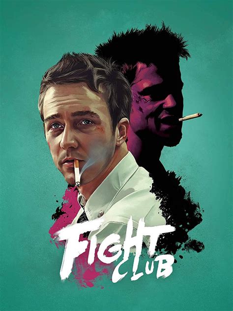 Fight Club Poster Fight Club Poster Alternative Movie Posters Movie