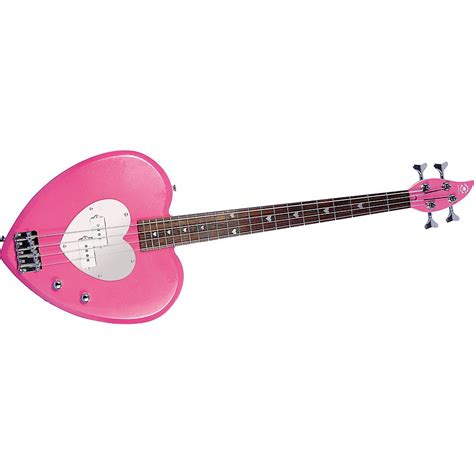 Daisy Rock Heartbreaker Bass Pink Heart