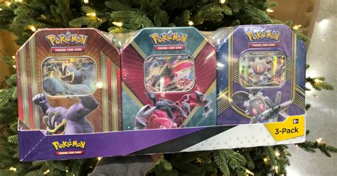 There are often different versions of the same pokemon card (foil, holo…), so be sure to pick a few comparables from the search results that are just like your card. Pokémon Collector Tin 3-Pack Set as Low as $25.99 at Costco (Just $8.66 Each) - Hip2Save