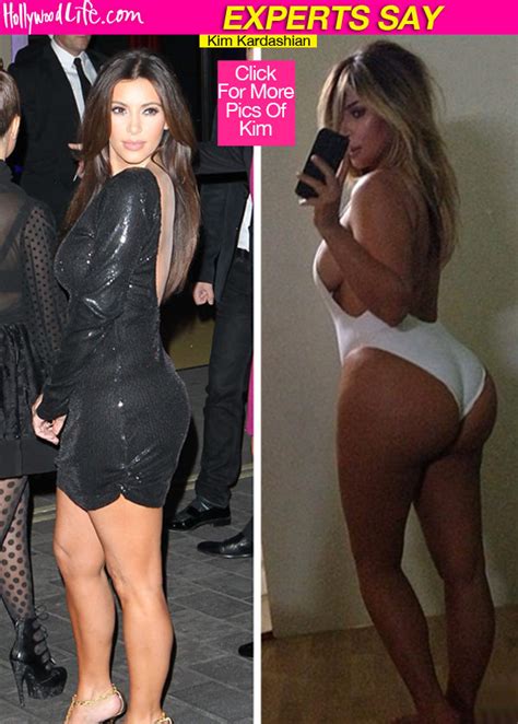 Kim Kardashian Fake Butt — Plastic Surgeon Kim Has Butt Implants