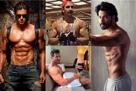 In Pics Bollywood Actors Flaunt Hot Physique Toned Abs Check Out The Sexiest Men In B Town