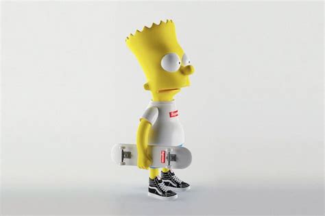 Bart Simpson Gets Decked Out In Supreme By Simeon Georgiev Bart Simpson Bart Simpson