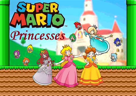 Super Mario Princesses Super Mario Bros Wallpaper 41680321 Fanpop