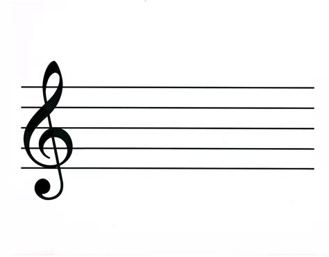 Musical Notes On Staff Free Download On Clipartmag