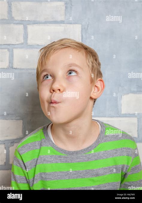 Cute Little Boy Stock Photo Alamy