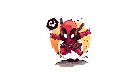 Deadpool Minimalist Art 4k Hd Superheroes 4k Wallpapers