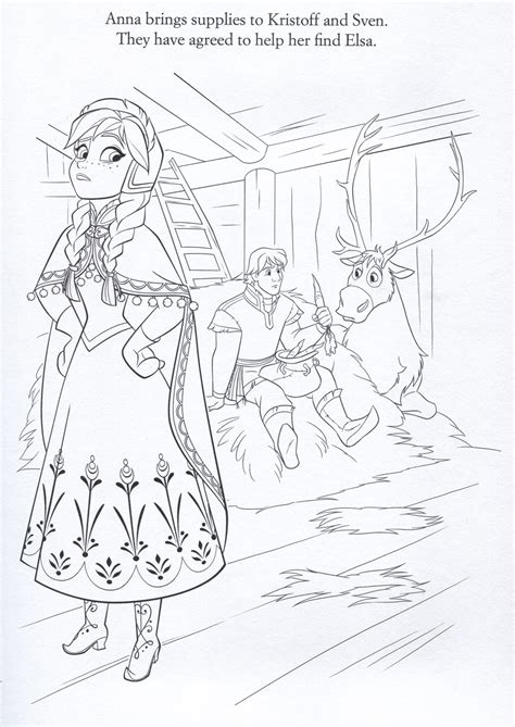 Coloring is a very useful hobby for kids. Official Frozen Illustrations (Coloring Pages) - Frozen ...