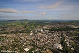 aeroengland | aerial photograph of Burnley Lancashire England