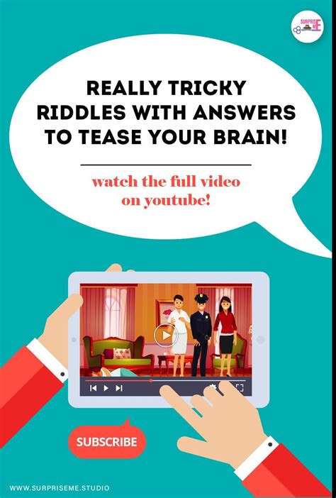 Really Tricky Riddles With Answers To Tease Your Brain Watch The