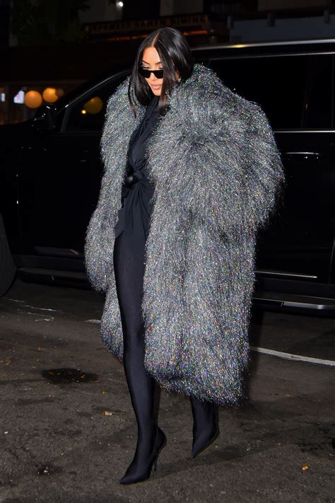 Kim Remade All Her Fave Furs Into Faᴜx Furs Look At Her Massive Fur