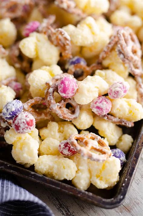 Sweet And Salty Puffcorn Snack Mix 15 Minute Recipe