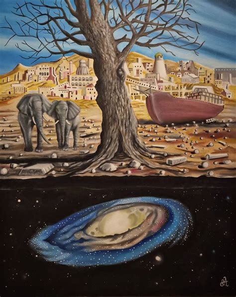 Universe Painting By Aleksandra Ciric Saatchi Art