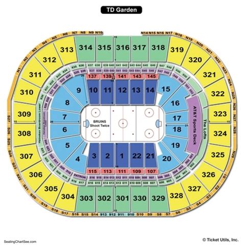 Td Garden Seating Charts And Views Games Answers And Cheats