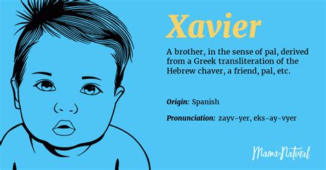 Xavier Name Meaning Origin Popularity Boy Names Like Xavier Mama