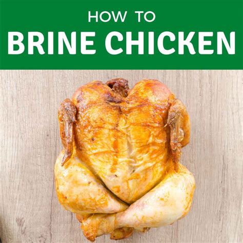 How To Brine Chicken Peel With Zeal