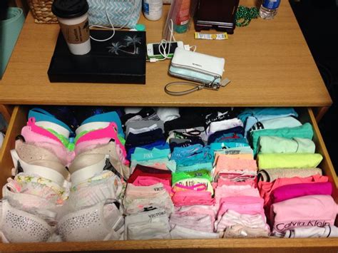 ROYGBIV Organize You Re Underwear Drawer Just By Separating The Styles Of Each Kind And Then