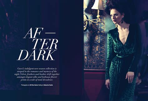 Fashion Photographer Atif Abusamra Gucci Wf2012 After Dark