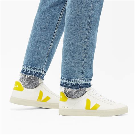 Veja Campo Sneaker White And Yellow End Hk