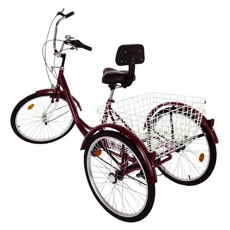Buy Astrong Adult Tricycles 3 Wheel Bikes For Adults 24 Inch 7 Speed