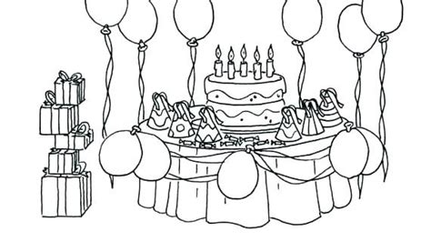 Birthday Party Drawing At Explore Collection Of