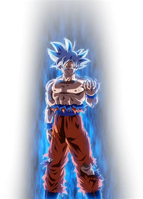 Goku Ui Aura V1 By Blackflim On Deviantart