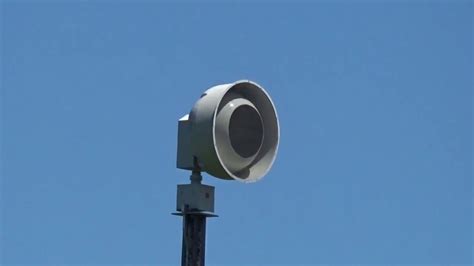 Federal Signal 508 Siren Test Two Alerts Woodbury Mn 7518 Youtube