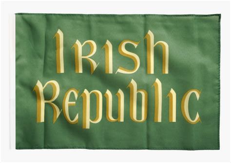 Ireland Irish Republic Easter Rising 1916 Flag Banner Hd Png