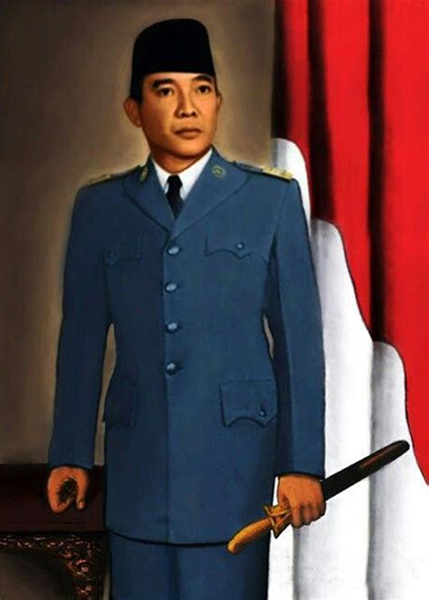 Lukisan Cetak Soekarno Poster Cetak Soekarnno Poster Bung Karno Jumbo