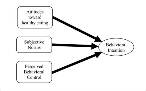 Theoretical Model Of Theory Of Planned Behavior Download Scientific