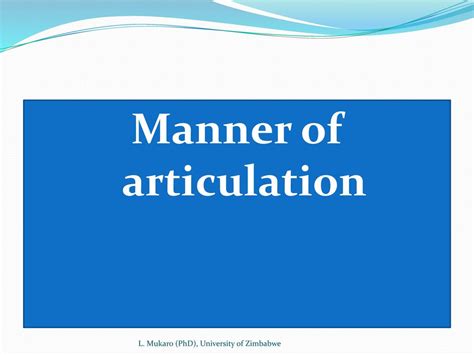 Three Dimensions Of Articulation Ppt Download