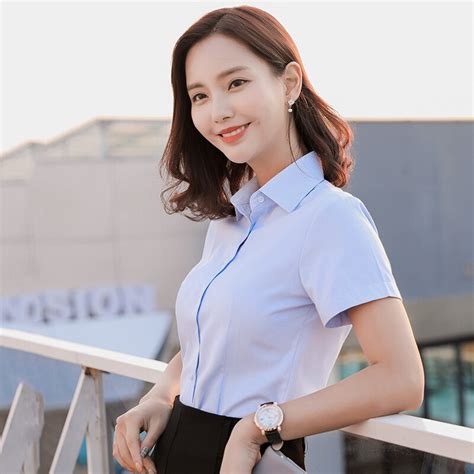 Summer Autumn 2018 Plus Size 3xl White Shirt Female Big Sizes Short Sleeve Shirt Fashion Blouse