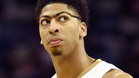 Anthony Davis Unibrow Now Wrapping Completely Around Head