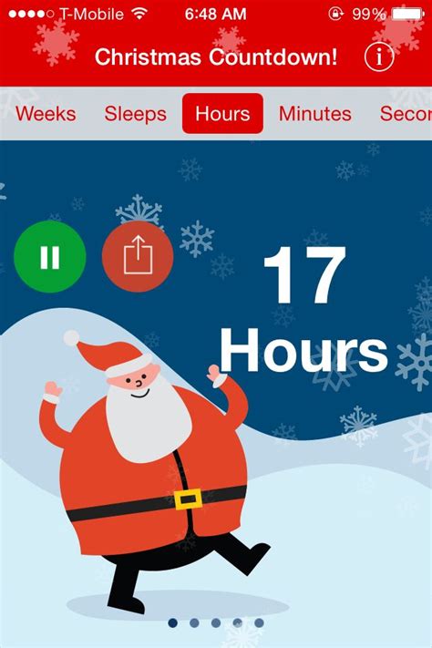 Woo Hoo 17 Hours Till Christmas Christmas Countdown Merry