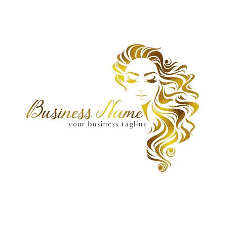 Hair Salon Logo Hairstylist Logo Hair Extensions Logo Hair Etsy