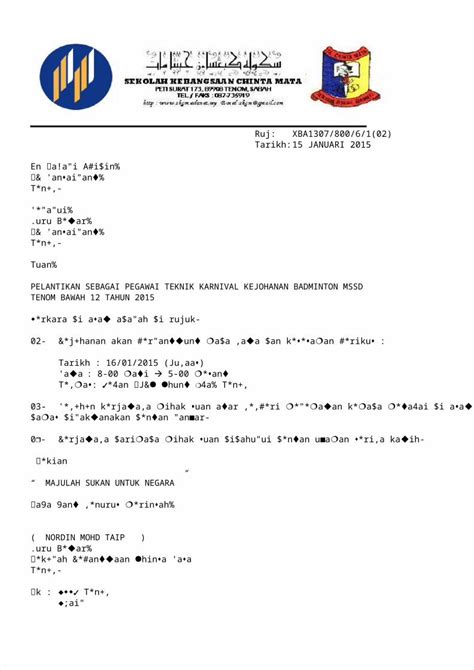 Docx Surat Pelepasan Sazali Dokumentips
