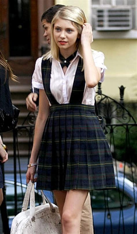 Jenny Gossip Girl Plais Skirt Uniform Gossip Girl Outfits Gossip Girl Fashion School Girl Dress