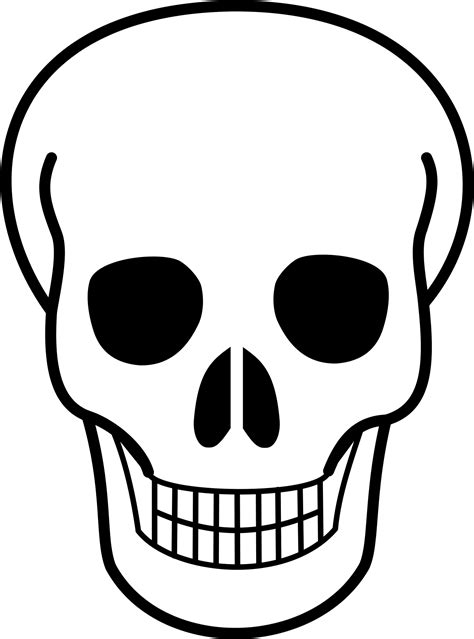 Download Open Skull Clipart Transparent Background Png Download